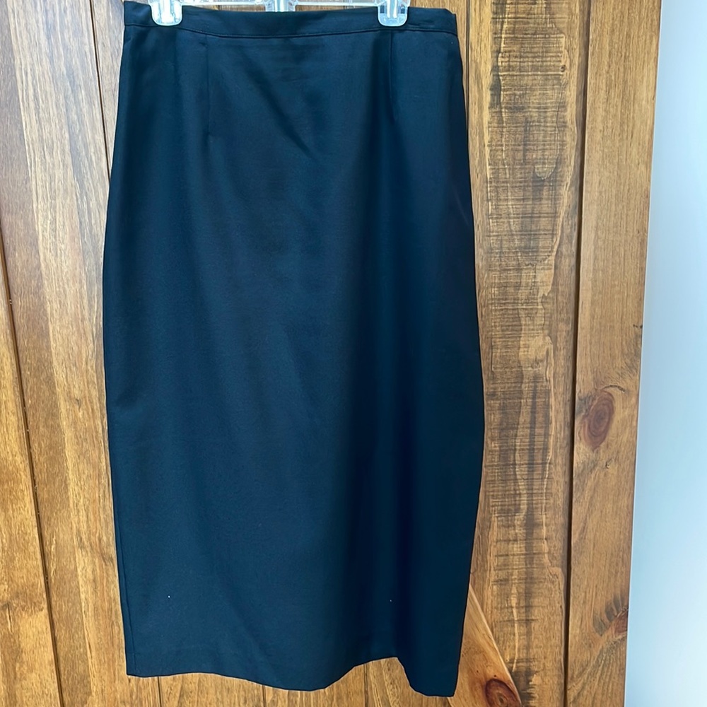Long black skirt size 16